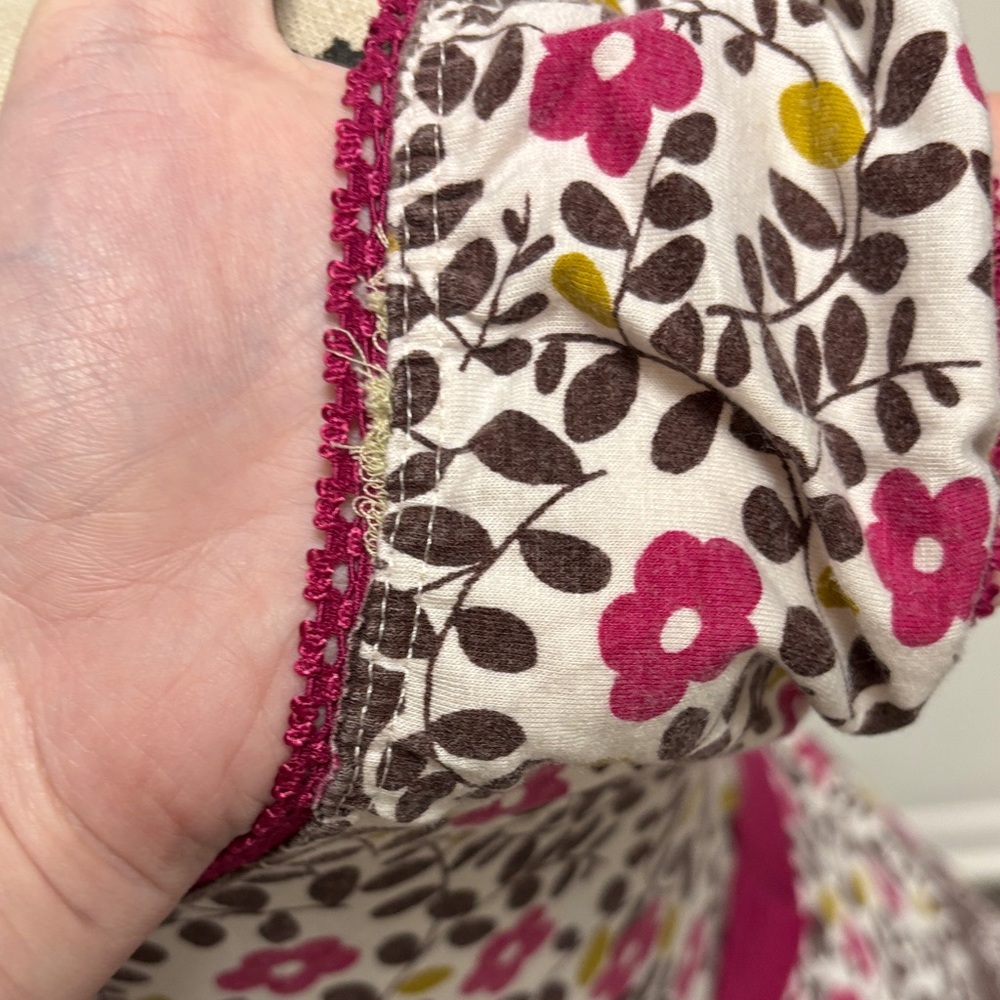 Y2K Floral V-Neck Blouse - Picture 9 of 15
